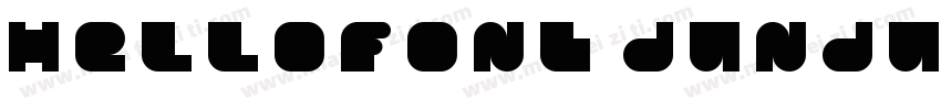 Hellofont dundun字体转换